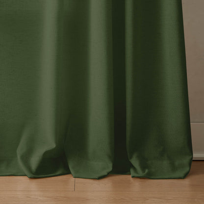 Sandra Cotton Linen Semi Sheer Curtains