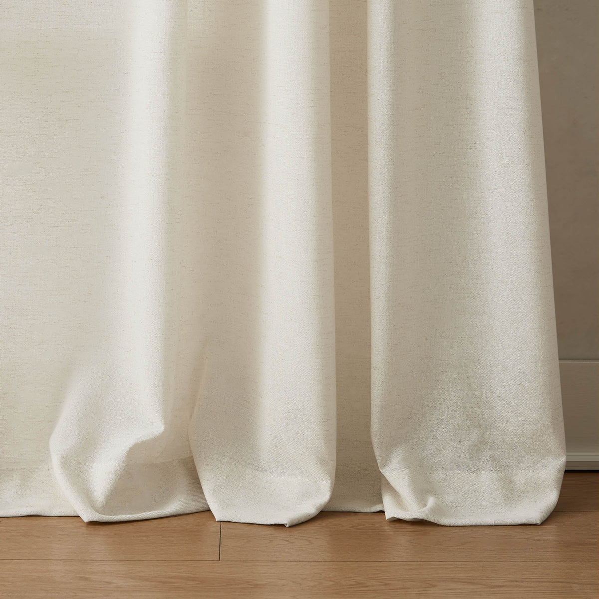 Sandra Cotton Linen Semi Sheer Curtains