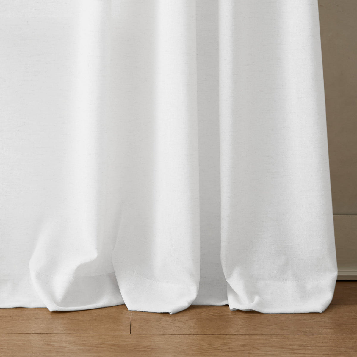 Sandra Cotton Linen Semi Sheer Curtains