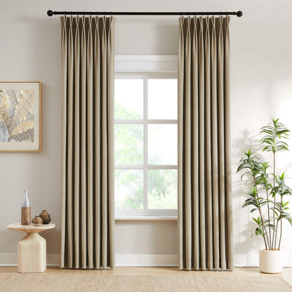 Scott Heavyweight Soft Checked Curtains