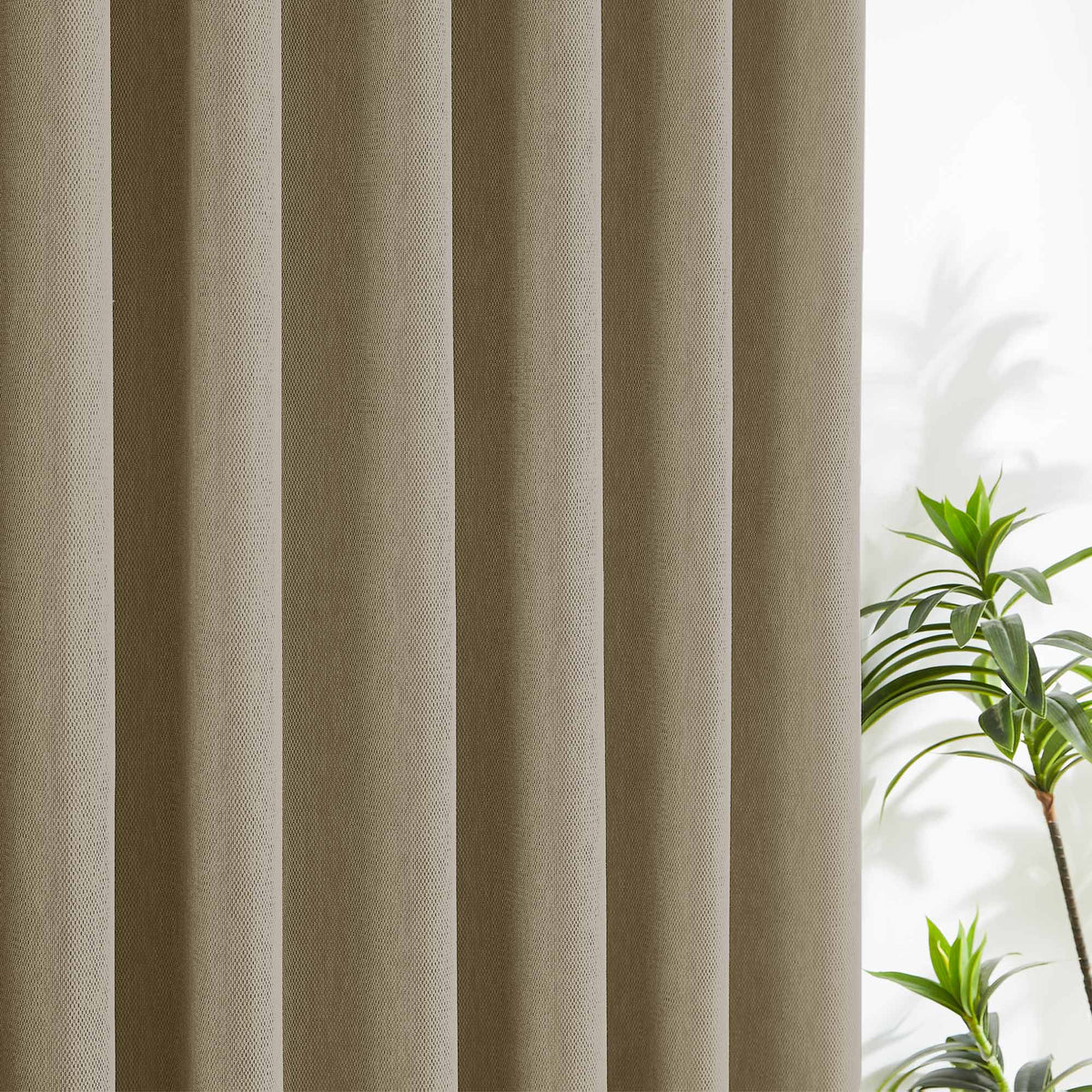 Scott Heavyweight Soft Checked Curtains