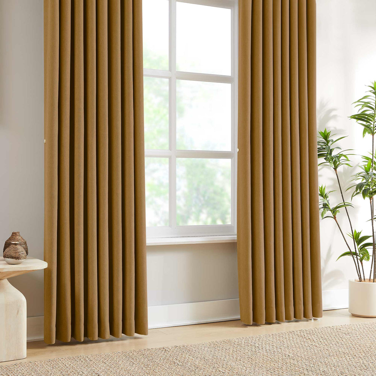 Scott Heavyweight Soft Checked Curtains