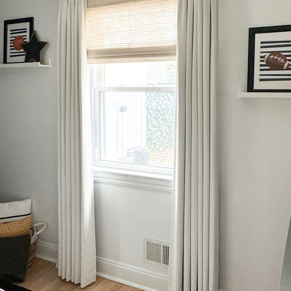 Scott Heavyweight Soft Checked Curtains