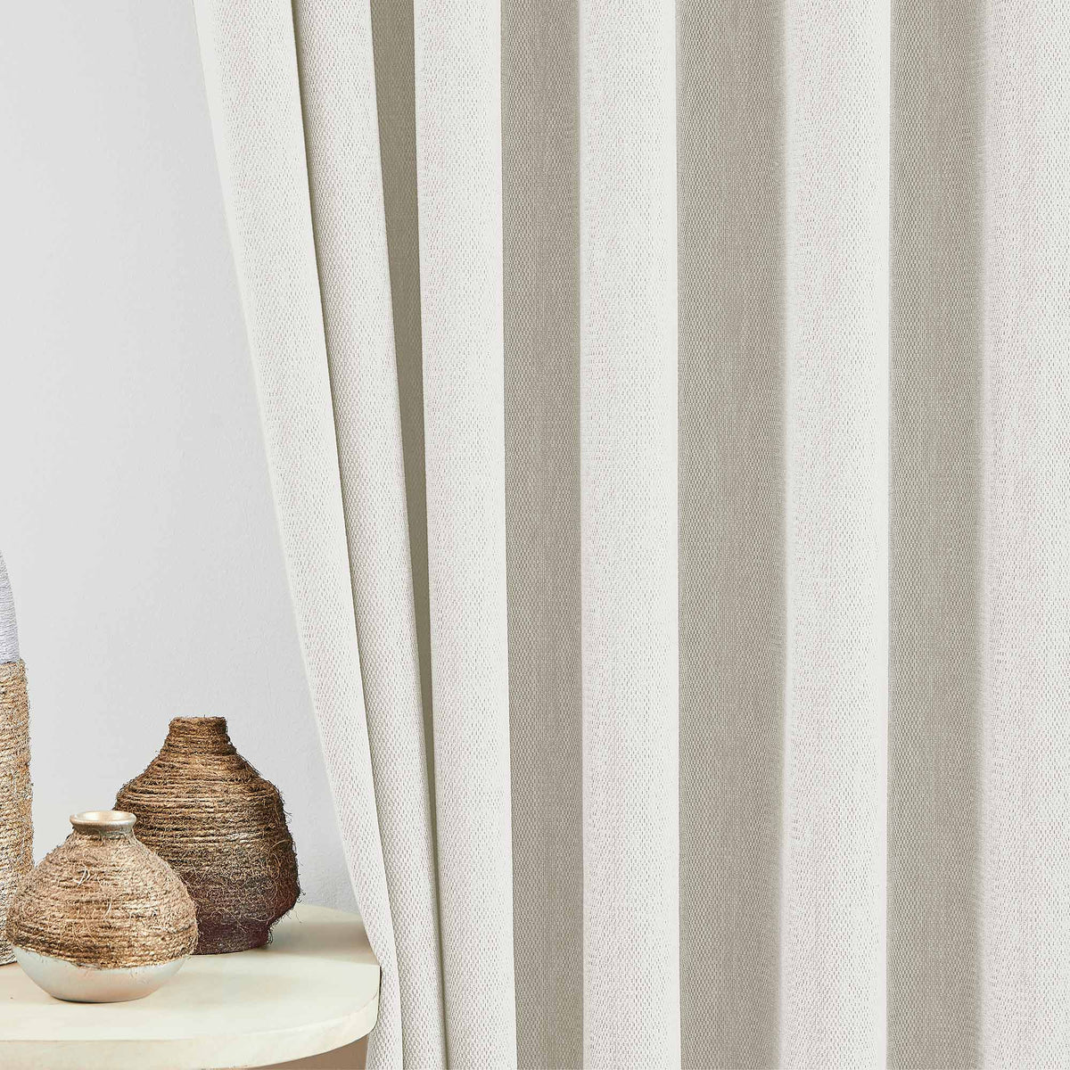 Scott Heavyweight Soft Checked Curtains