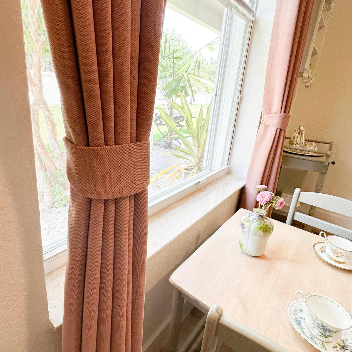 Scott Heavyweight Soft Checked Curtains