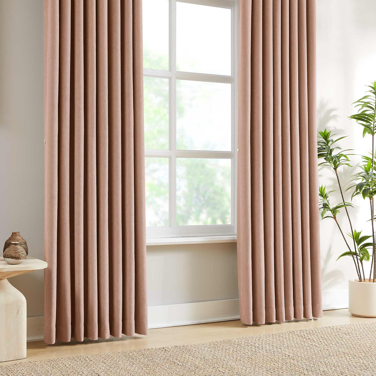 Scott Heavyweight Soft Checked Curtains