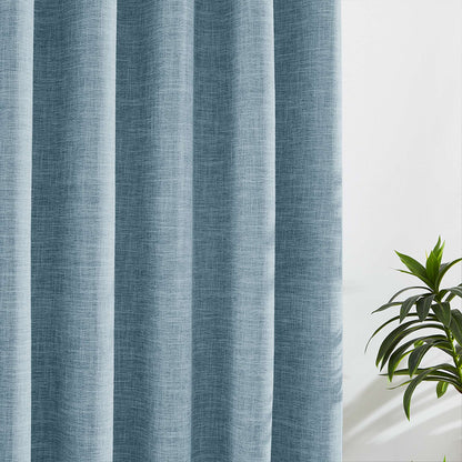 Todd 100% White Blackout Curtains