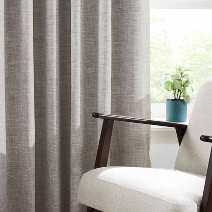 Todd 100% White Blackout Curtains