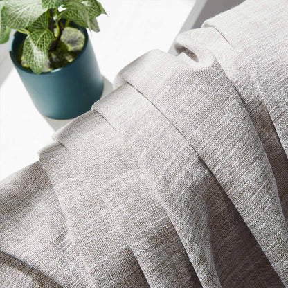 Todd 100% White Blackout Curtains