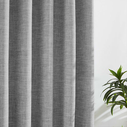 Todd 100% White Blackout Curtains