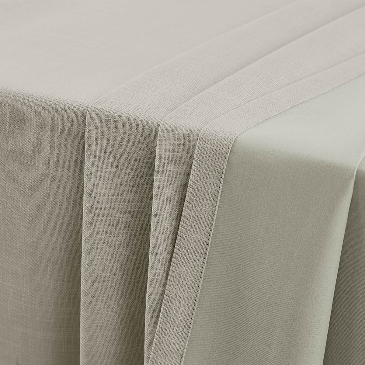 Todd 100% White Blackout Curtains