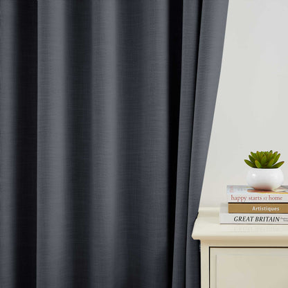 Todd 100% White Blackout Curtains