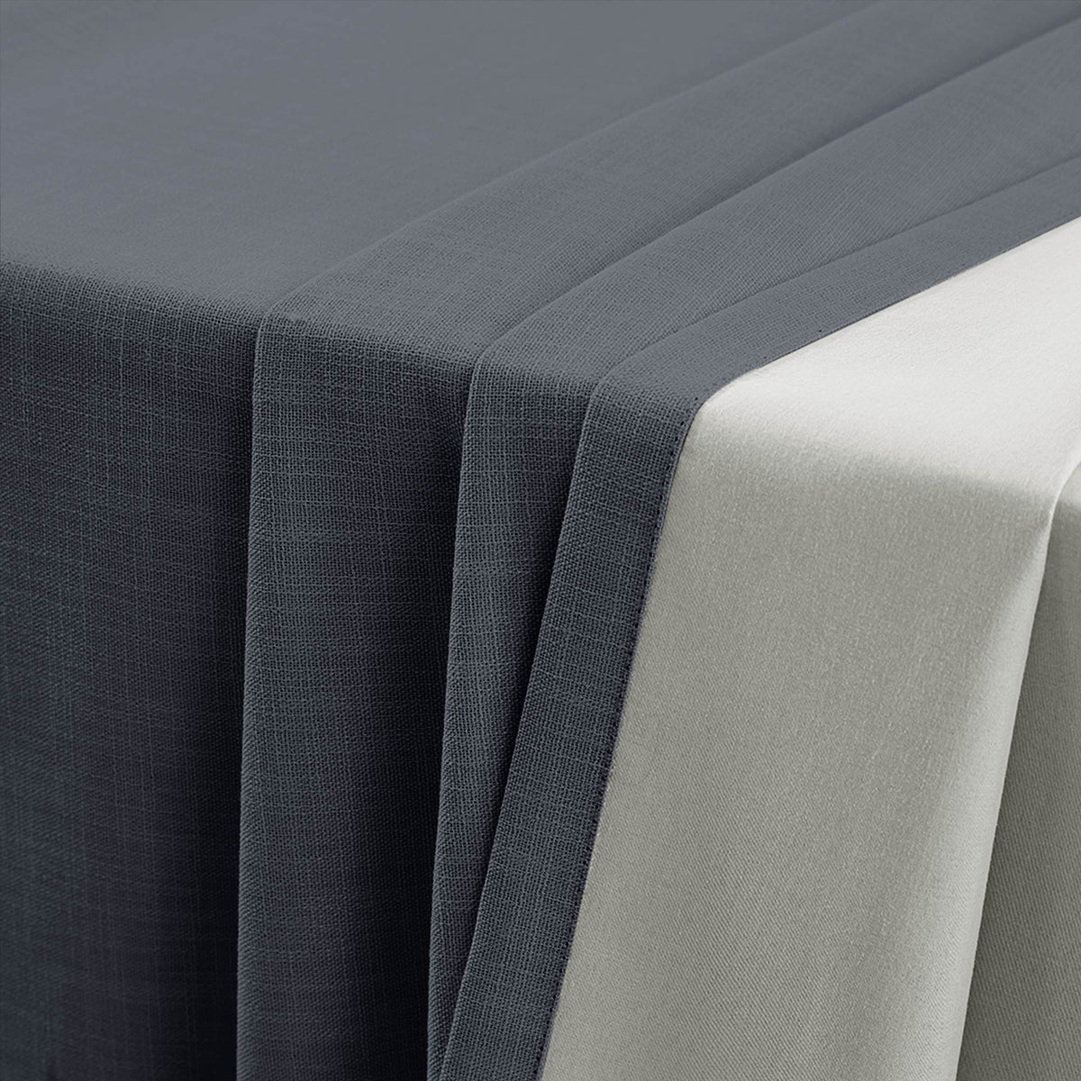 Todd 100% White Blackout Curtains