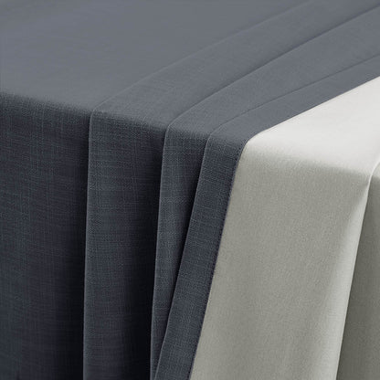 Todd 100% White Blackout Curtains