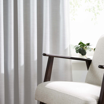 Todd 100% White Blackout Curtains