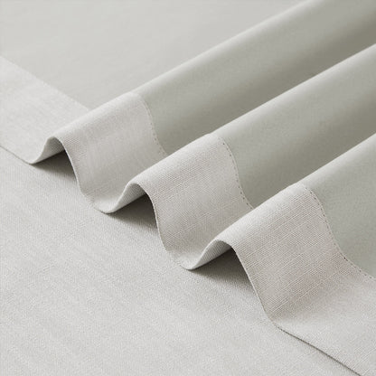 Todd 100% White Blackout Curtains