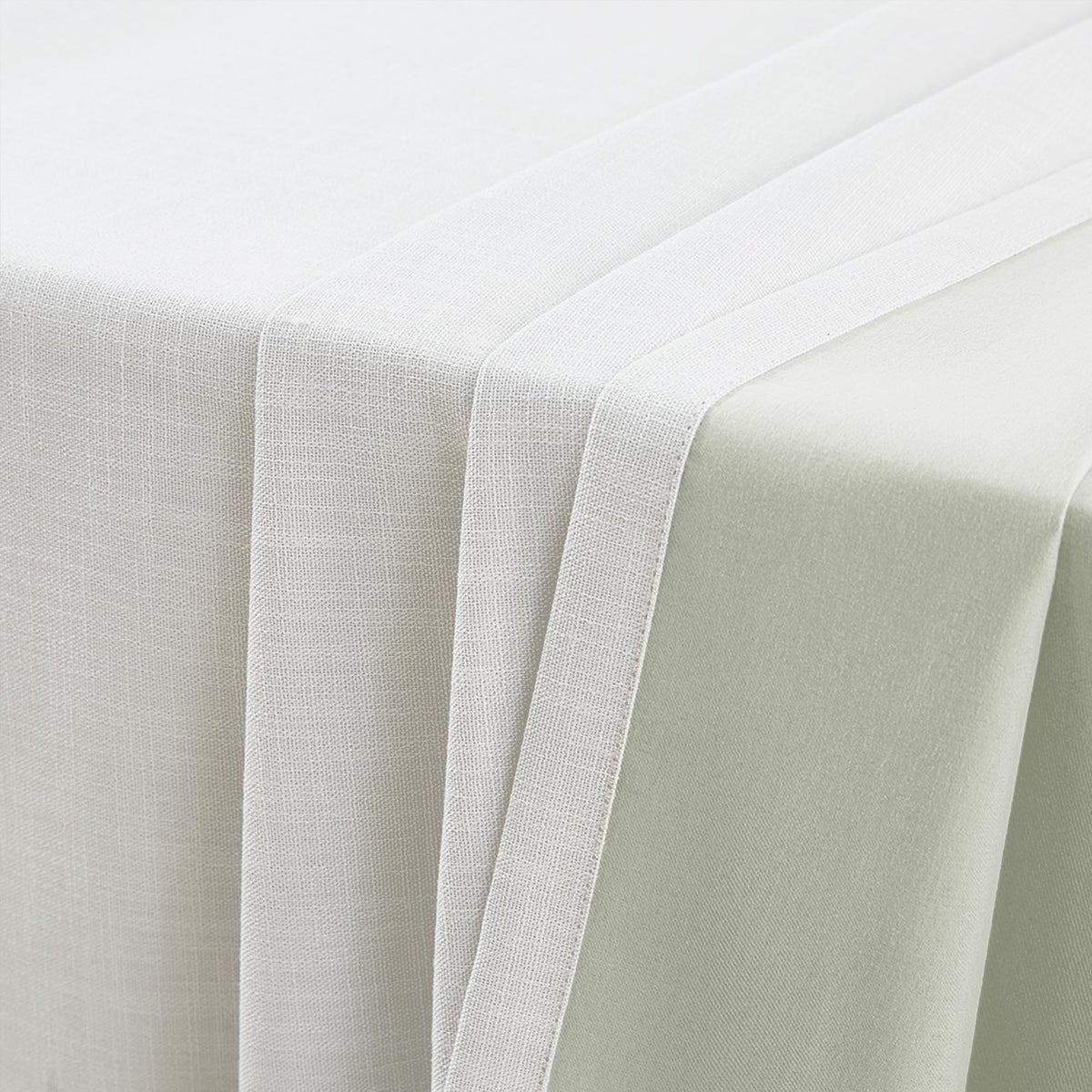 Todd 100% White Blackout Curtains