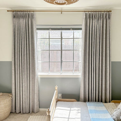 Todd 100% White Blackout Curtains