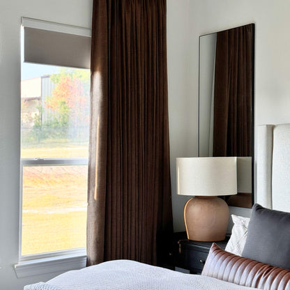 Todd 100% White Blackout Curtains