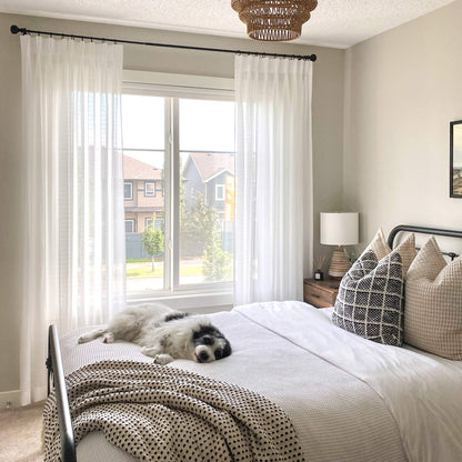Tom Durable Scratch Resistant Sheer Curtains