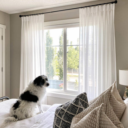 Tom Durable Scratch Resistant Sheer Curtains
