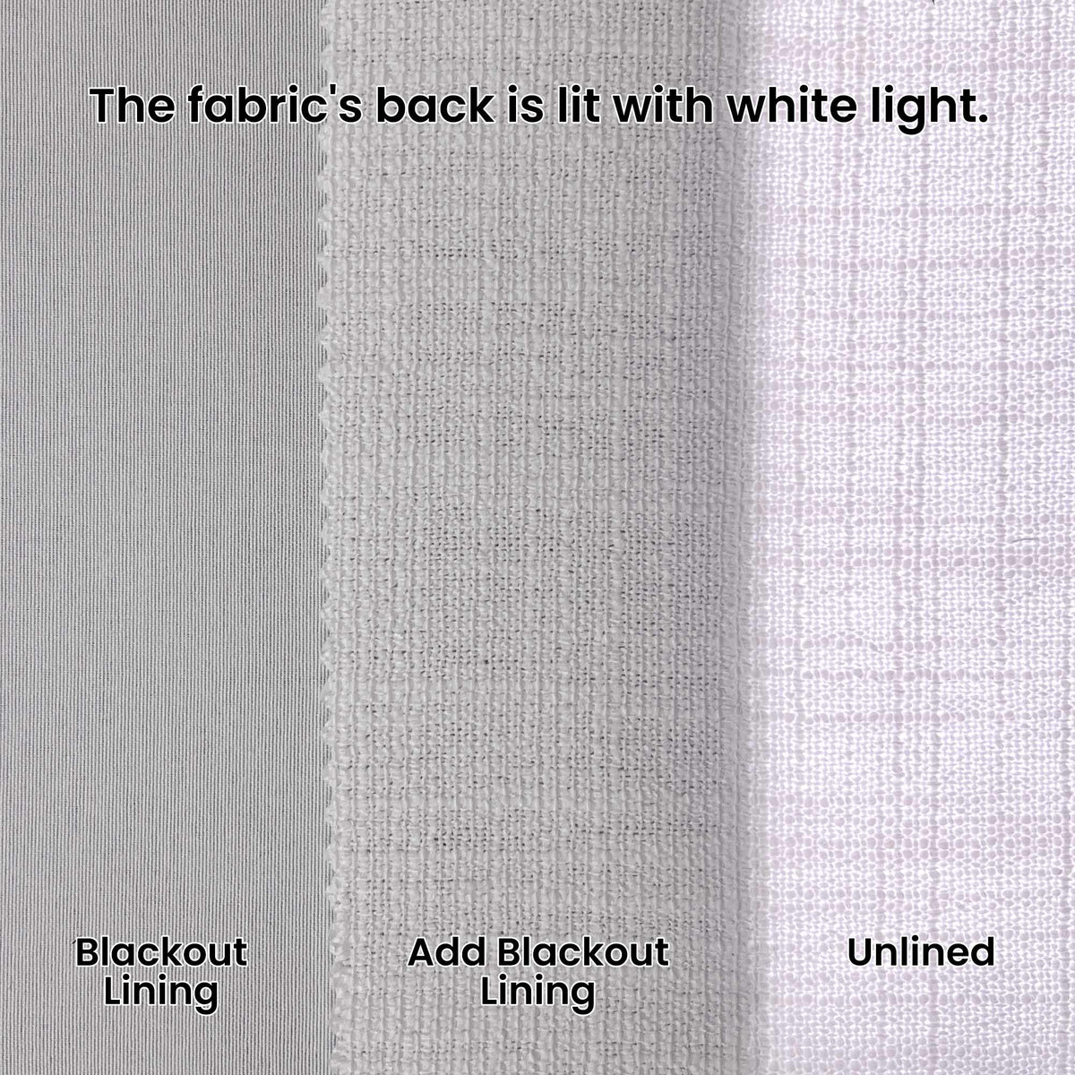 Blanche Cotton Blend Linen Look Curtains