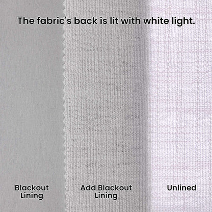 Blanche Cotton Blend Linen Look Curtains