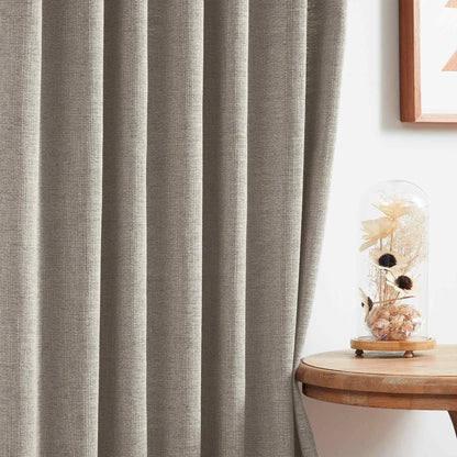 Blanche Cotton Blend Linen Look Curtains