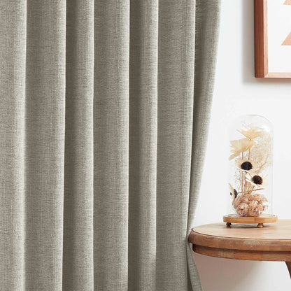Blanche Cotton Blend Linen Look Curtains
