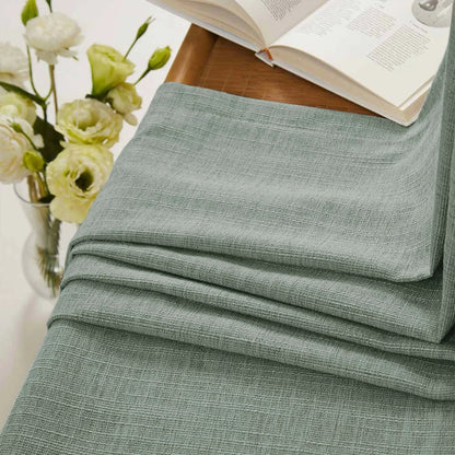 Blanche Cotton Blend Linen Look Curtains