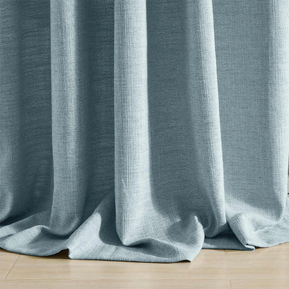 Blanche Cotton Blend Linen Look Curtains