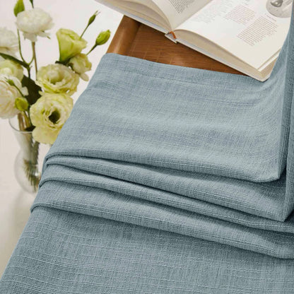 Blanche Cotton Blend Linen Look Curtains