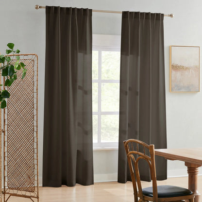 Ella Semi Sheer Curtains
