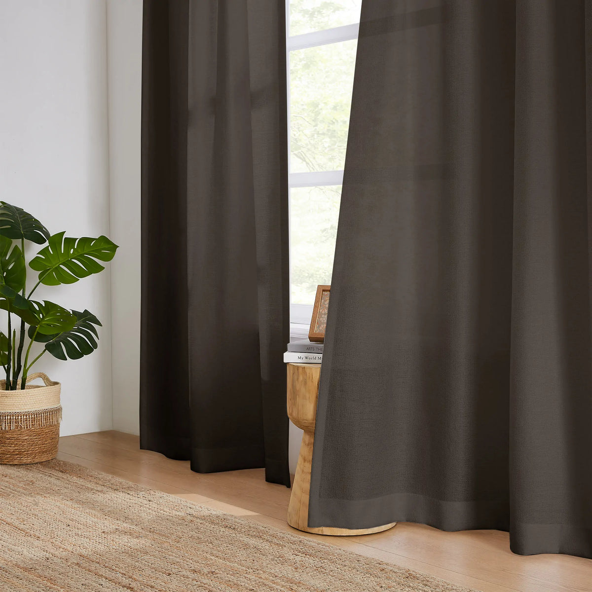 Ella Semi Sheer Curtains