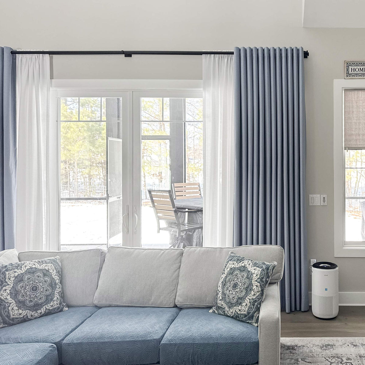 Ella Semi Sheer Curtains
