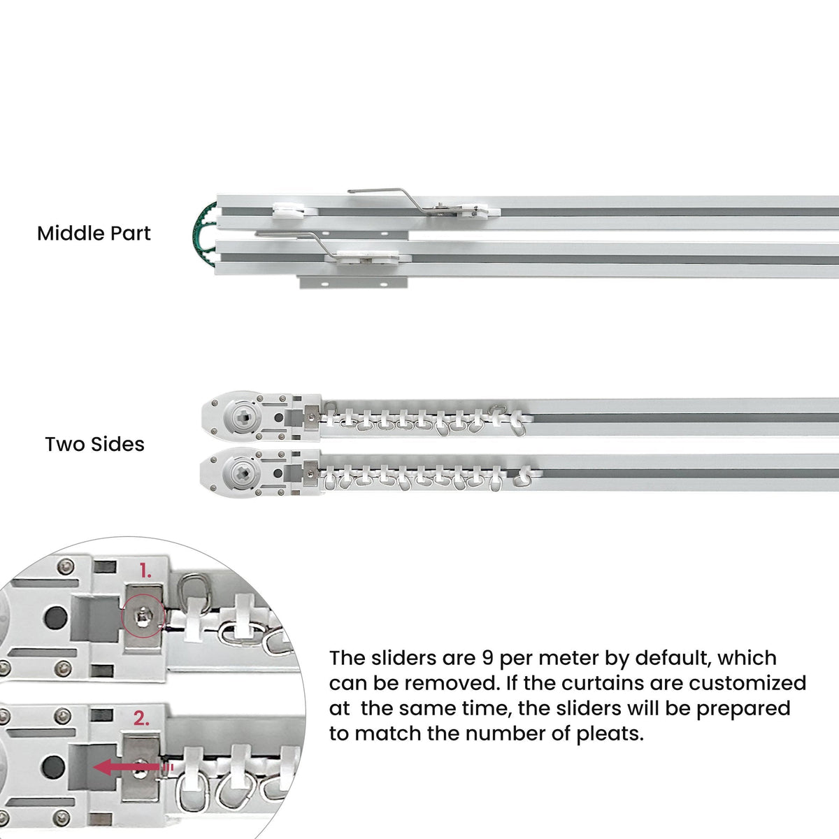 Jason Custom Motorized Curtain Track