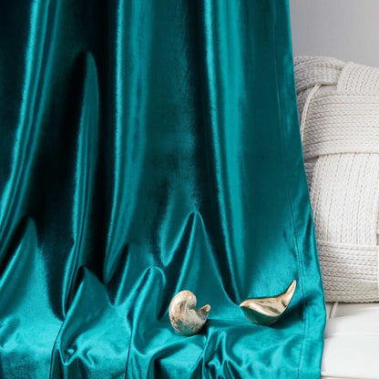 Laura Crystal Velvet Curtains