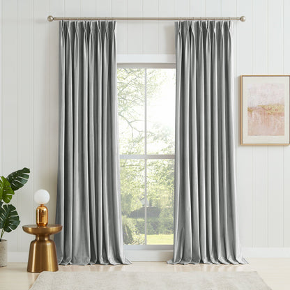 Laura Crystal Velvet Curtains