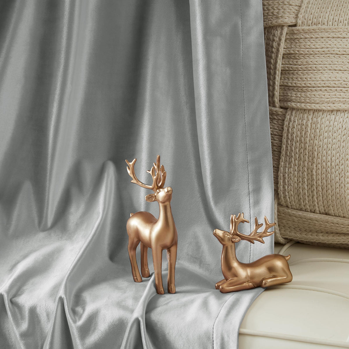 Laura Crystal Velvet Curtains