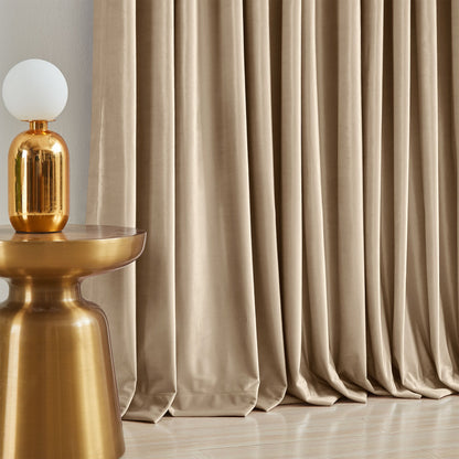 Laura Crystal Velvet Curtains
