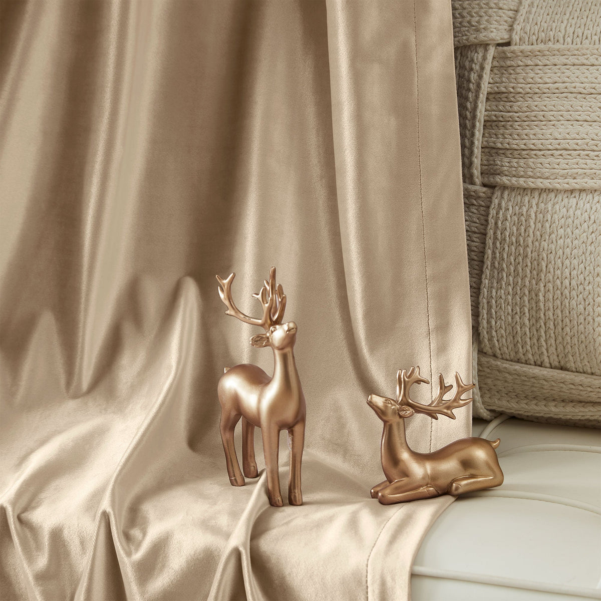 Laura Crystal Velvet Curtains