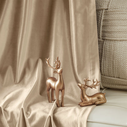 Laura Crystal Velvet Curtains