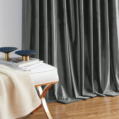 Laura Crystal Velvet Curtains