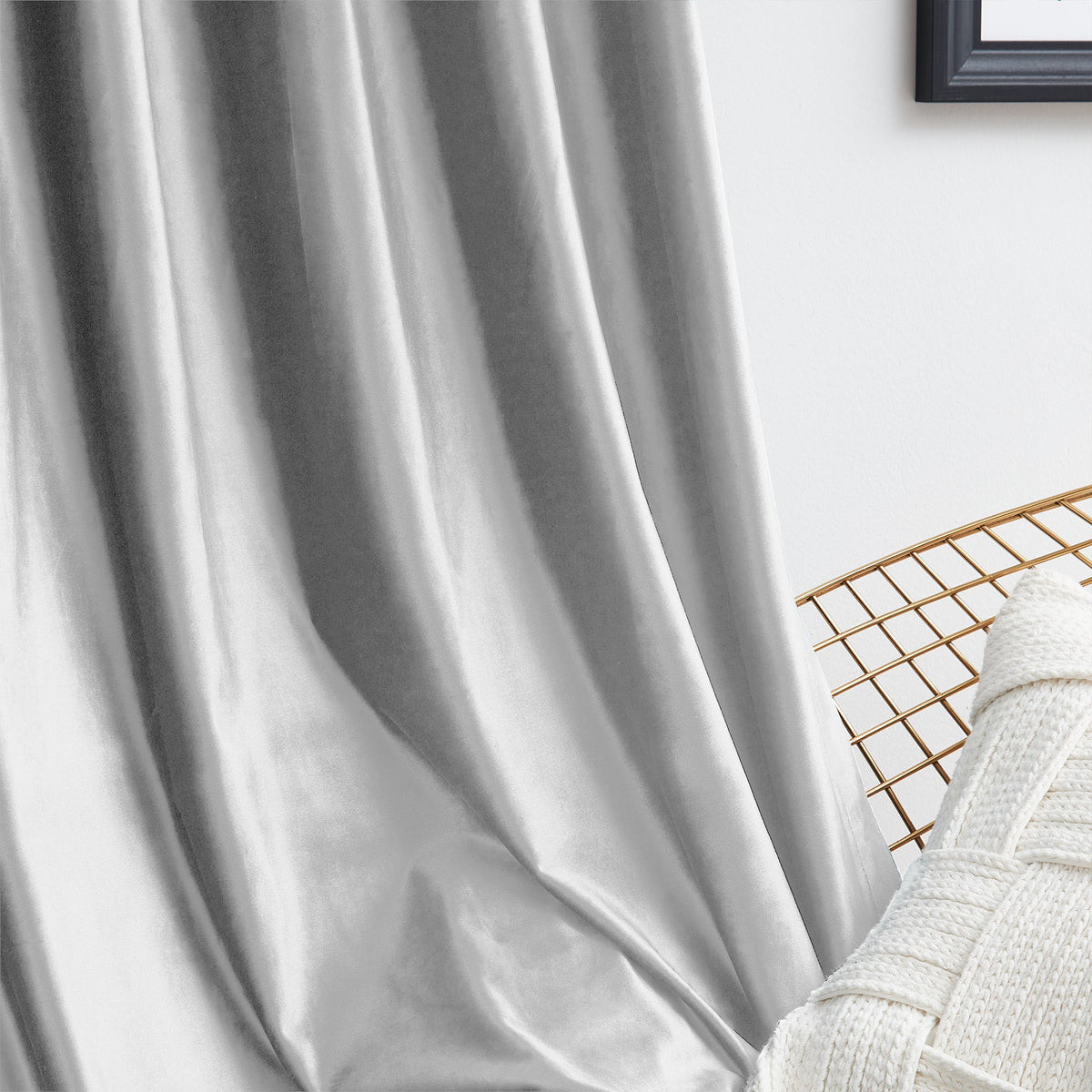 Laura Crystal Velvet Curtains