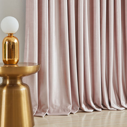 Laura Crystal Velvet Curtains
