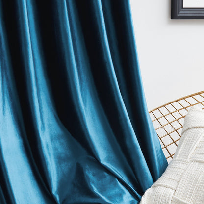 Laura Crystal Velvet Curtains