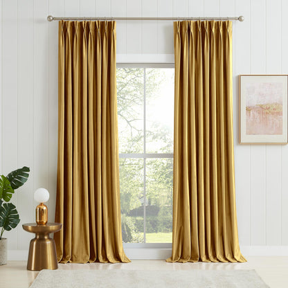 Laura Crystal Velvet Curtains