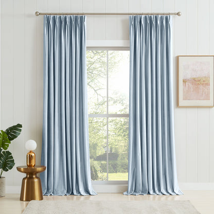 Laura Crystal Velvet Curtains