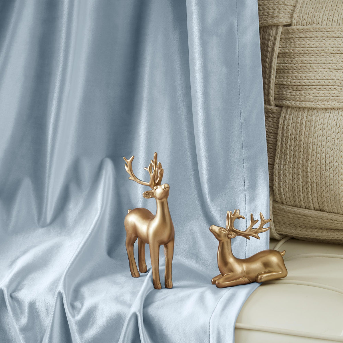 Laura Crystal Velvet Curtains