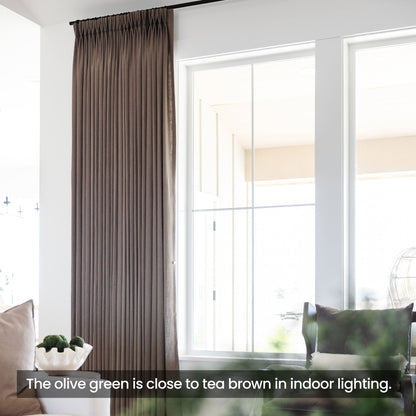 Lesley Linen Blend Curtains
